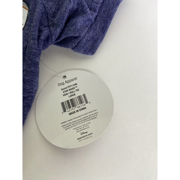 NEW Star Wars BB-8 This is How I Roll Dog Puppy T-Shirt Tee Shirt Size L - Picture 3 of 6